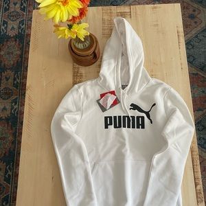 White Puma Hoodie